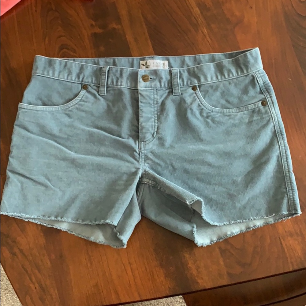 Woman’s Corduroy cut off shorts